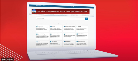 Capa vídeo portal da transparência